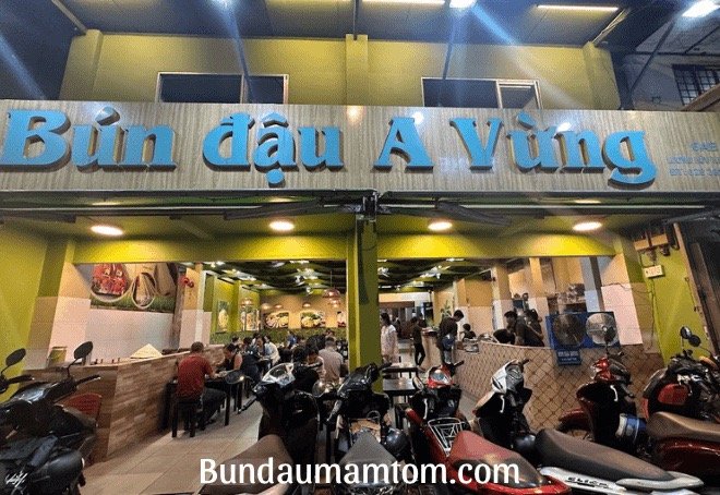 Quán bún đậu mắm tôm quận 1